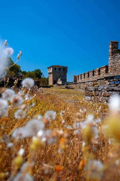 Замок Царевець Велико Тирново Болгарія Зосередження Уваги — стокове фото