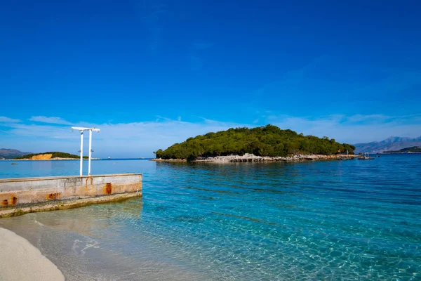 Côte Mer Ksamil Albanie Photo De Stock