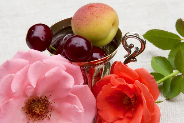 Hermoso desayuno de verano — Foto de Stock