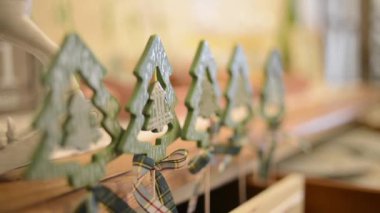 1080 p ahşap Noel ağacı süsler