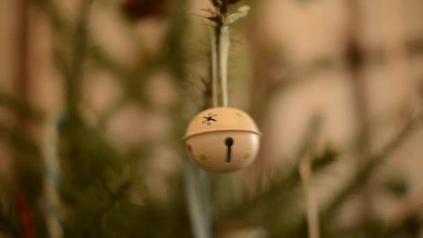 Kovová koule ornament fullhd 1080p — Stock video
