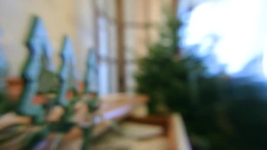 1080 p ahşap Noel ağacı süsler