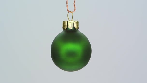 Décoration de Noël en verre vert FullHD 1080p 