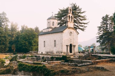 Church of the Nativity of the Virgin in Cetinje. Montenegro