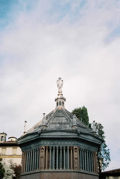 Křtitel Náměstí Duomo Bergamo Itálie Kvalitní Fotografie — Stock fotografie