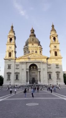 Aziz Stephen Bazilikası. Budapeşte, Macaristan. Yüksek kalite 4k görüntü