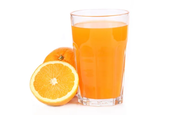 Frischer Orangensaft — Stockfoto