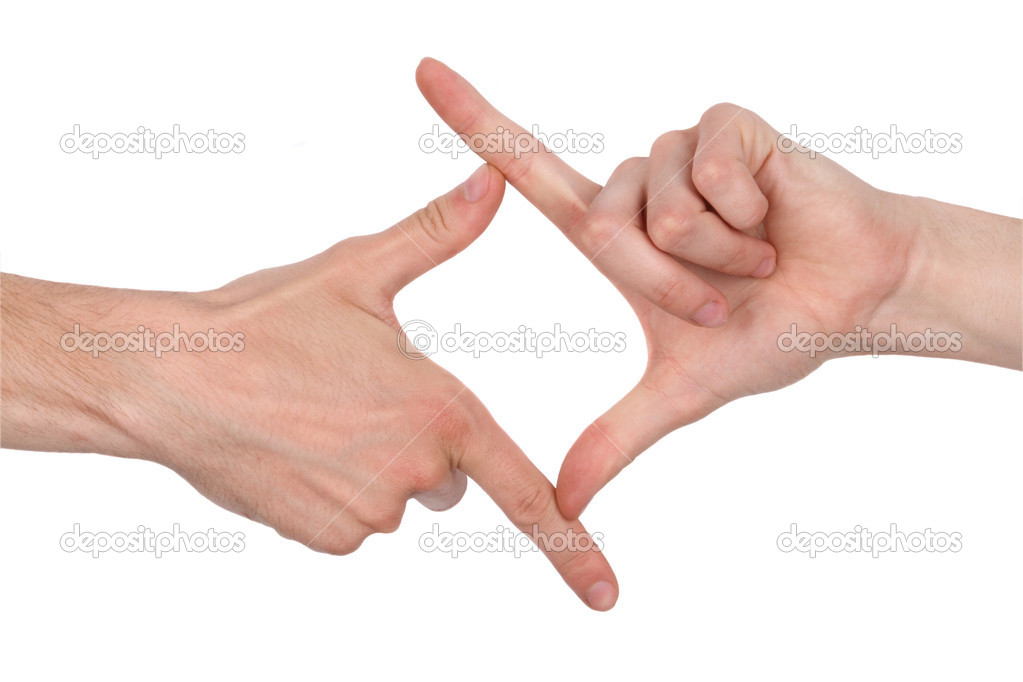 Square hand sign