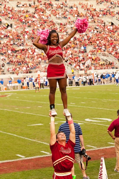 Florida State University Cheerleading Squad — Stock Photo, Image