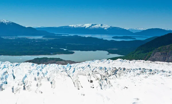 Άποψη του juneau, Αλάσκα — Φωτογραφία Αρχείου