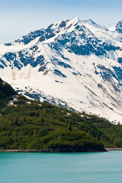 Alaskan Mountain Range — Stock Image Alaskan Mountain Range — Stock Photo, Image
