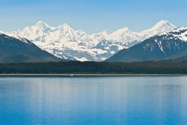 Glacier bay Nationaalpark en behouden — Stockfoto