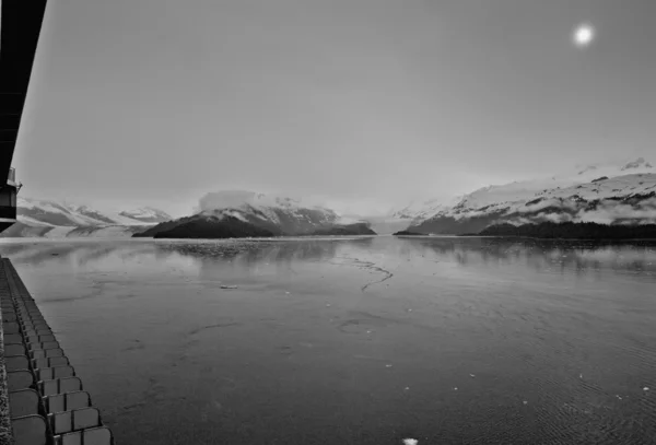 Kolegium fiord, alaska — Zdjęcie stockowe