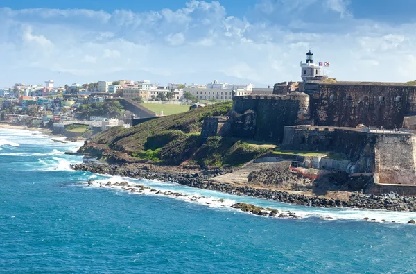 San Juan, Porto Riko el morro Kalesi — Stok fotoğraf