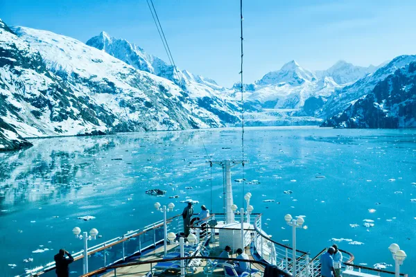 Parque Nacional da Baía de Glacier no Alasca — Fotografia de Stock