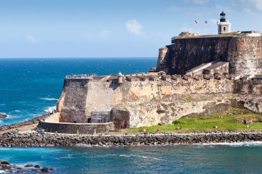 El Morro Castle, San Juan, Puerto Rico clipart