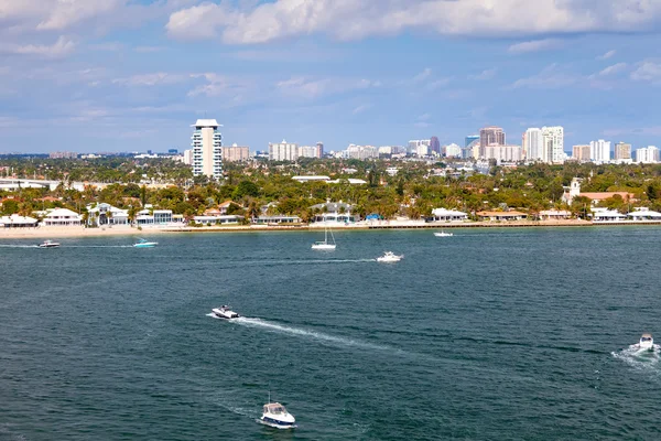 Stad van fort lauderdale, florida — Stockfoto