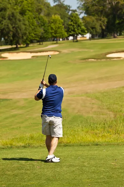 Vuxna manliga golfspelare — Stockfoto