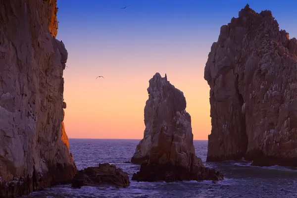 Τέλος του εδάφους στο cabo san lucas, Μεξικό — Φωτογραφία Αρχείου