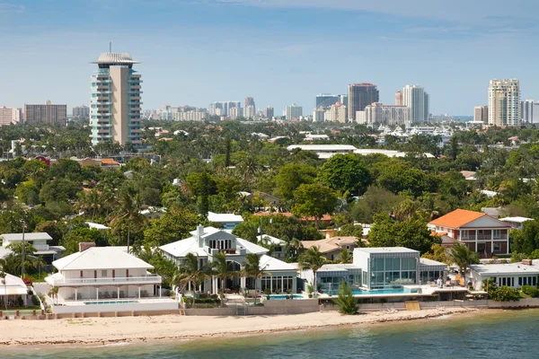 Stad van fort lauderdale, florida — Stockfoto