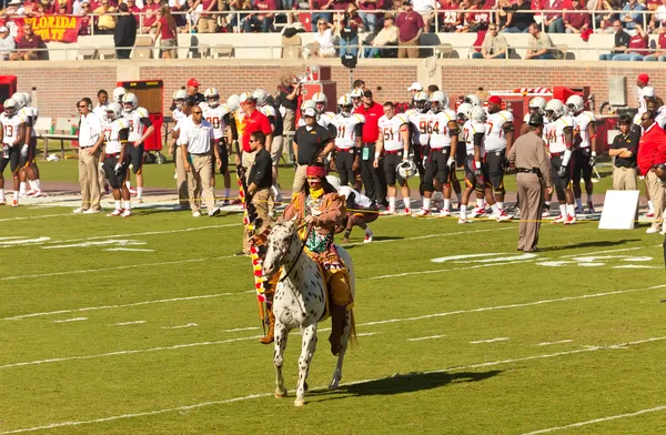 Official symbols of Florida State: Chief Osceola and Renegade — Stock Photo, Image