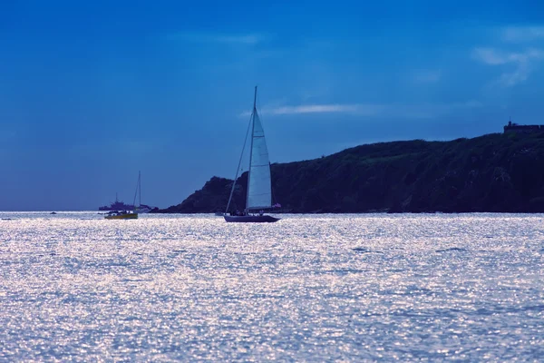 Segeln in St. Maarten — Stockfoto