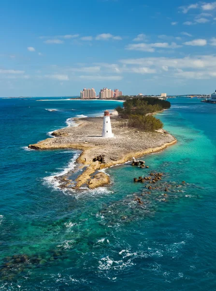 Lighthouse on Paradise Island — Stock Photo, Image