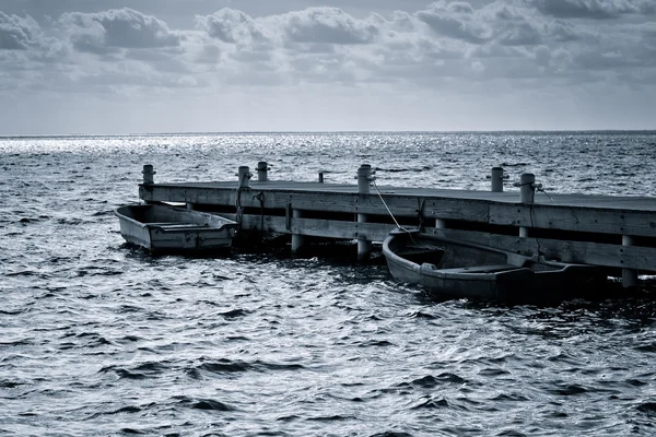 Darsena barca — Foto Stock