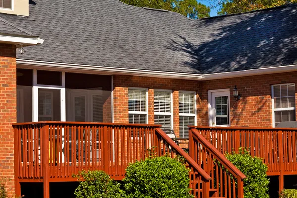 Backyard Deck — Stock Photo, Image