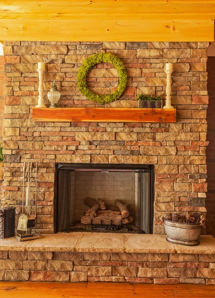 Fireplace — Stock Photo, Image