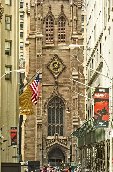 Trinity Kilisesi nyc — Stok fotoğraf