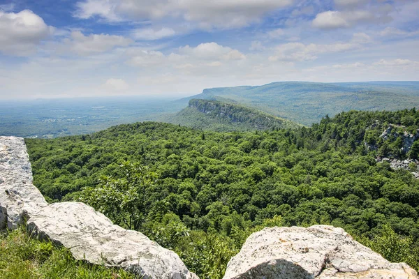 Shawangunkåsen Även Känd Som Shawangunkbergen Eller Gunks Bergskam New Paltz — Stockfoto