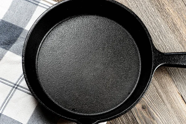 Pretty Pink Cast Iron Skillet Stock Photo 305353334