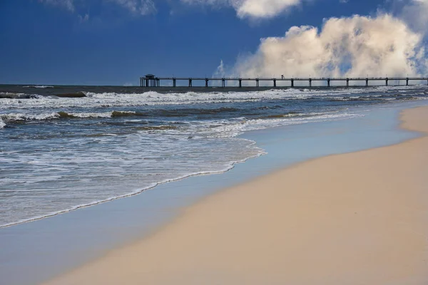 Paseo Marítimo Playa Despensa Florida Desting Beach — Foto de Stock