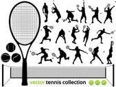 vektorové tenisové kolekce