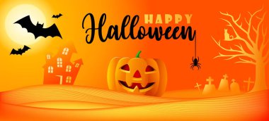 Cadılar Bayramı arkaplanı - Mutlu Cadılar Bayramı afişleri 