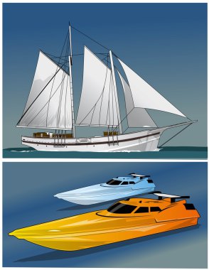 Water transport clipart