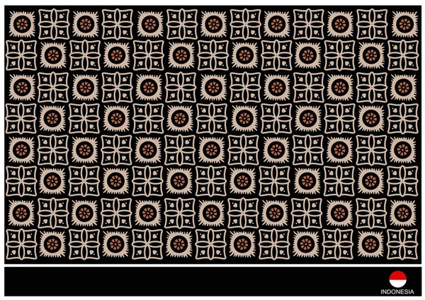 Batik indonesien8 — Stockvektor