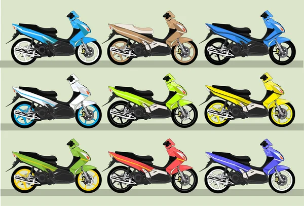 Conception de moto — Image vectorielle