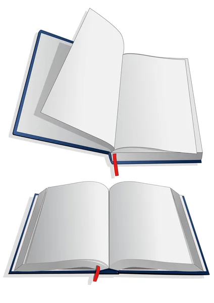 Libro blanco en el libro Gráficos Vectoriales