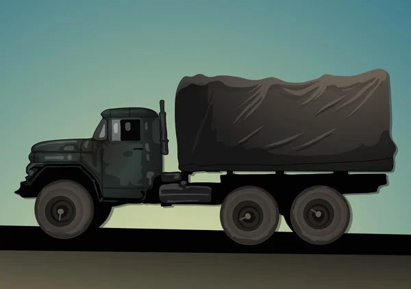 Guerres de camions — Image vectorielle