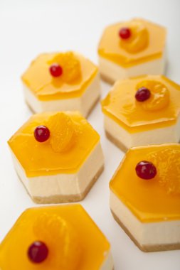 lezzetli kek parçası