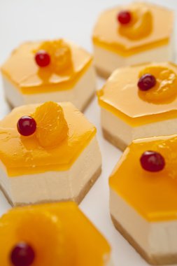 lezzetli kek parçası