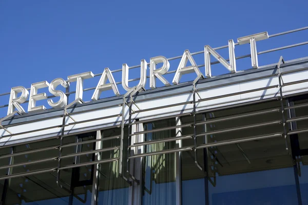 neon restoran işareti