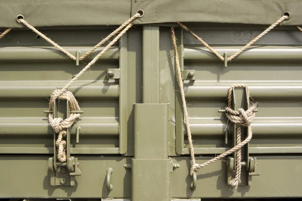 Army truck tarpaulin rope