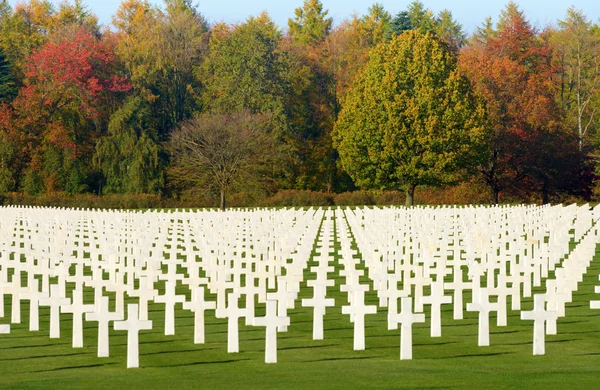 Ardennes American Cemetery — Stock Photo, Image