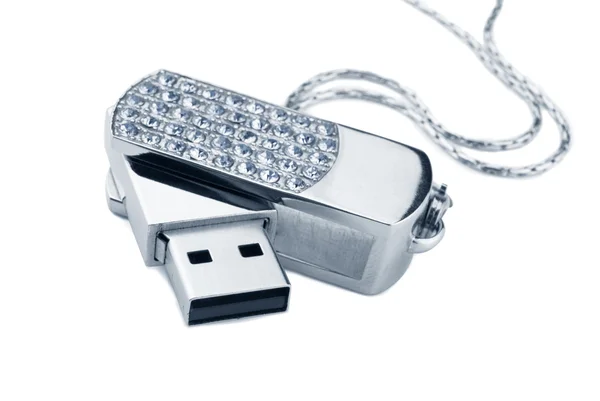 Unidade flash USB — Fotografia de Stock