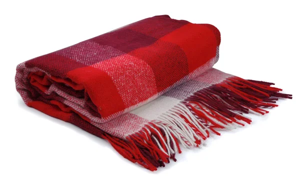 赤い毛布 — ストック写真