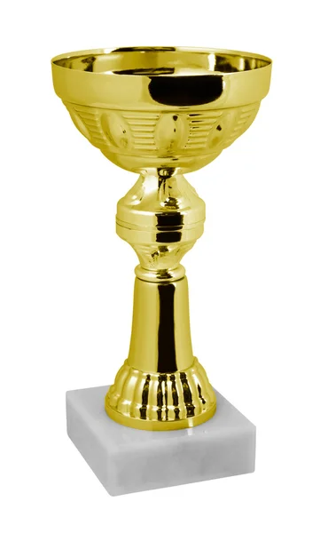 Goldtrophäe — Stockfoto