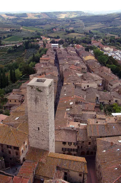 Cidade de San Gimignano — Fotografia de Stock